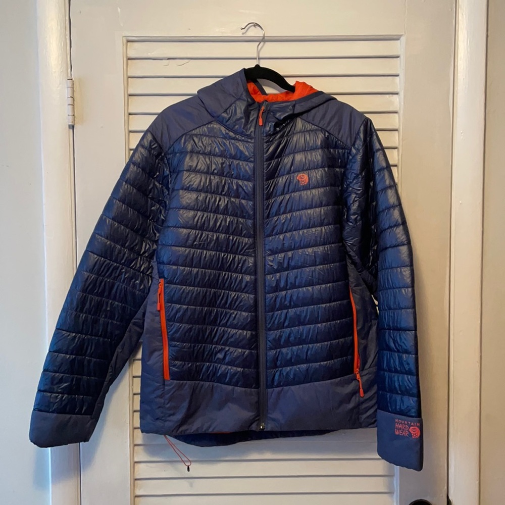 Mountain hardware jacket ghost shadow insulated hoodie